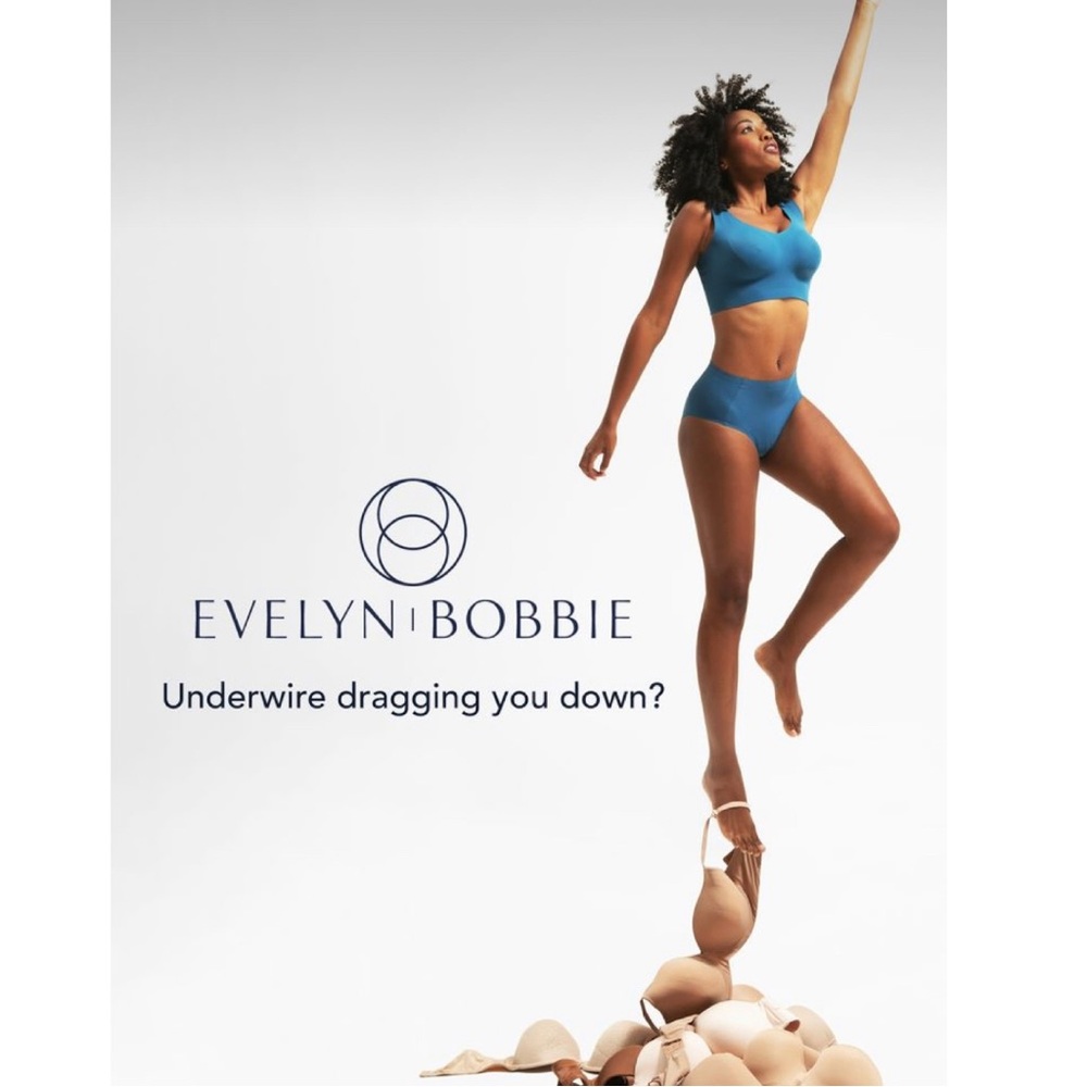 The Defy Bra by Evelyn Bobbie in Lagoon size XS NWT!